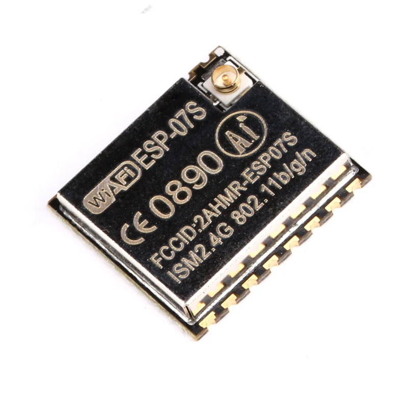 ESP8266 ESP-01 ESP-01S ESP-07 ESP-07S ESP-12S ESP-12E ESP-12F QFN-32 чип серийный Порты и разъёмы WI-FI Беспроводной модуль Беспроводной трансивер - Цвет: esp-07s 1pc