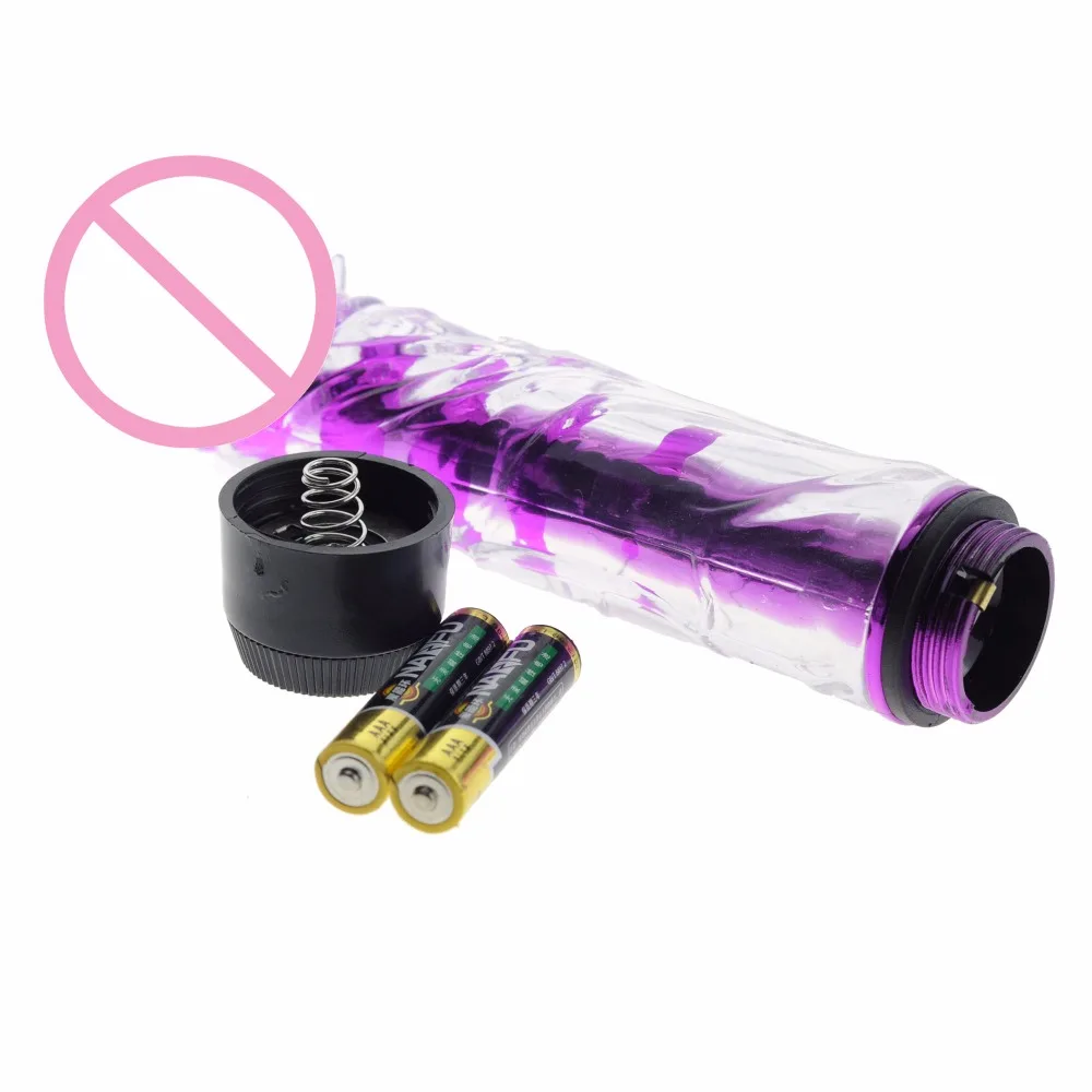 Multispeed Jelly Vibrating Dildo, 100% Waterproof Realistic Shape Clear Fake Penis, G Spot Sex Toys For Women Masturbation