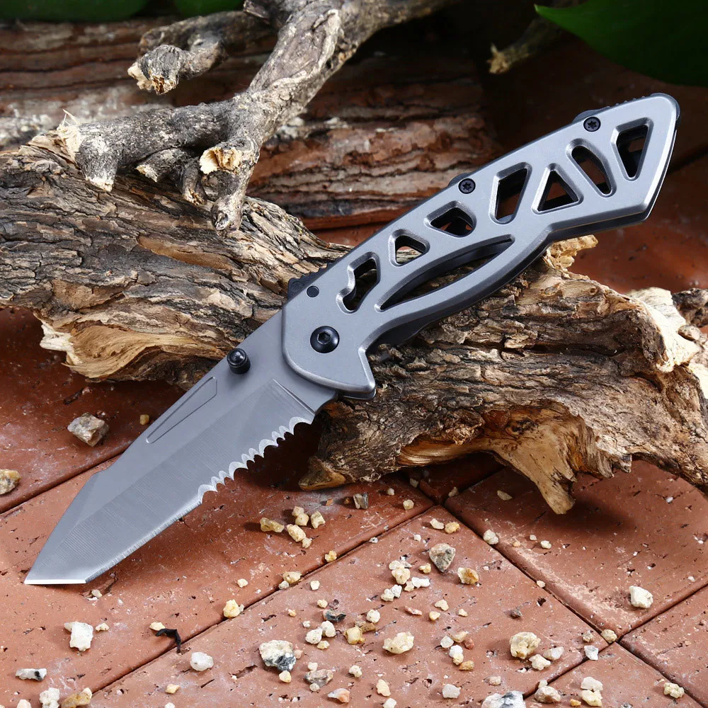 

Outdoor Folding Cutter with Tooth Folding Cutter Lock