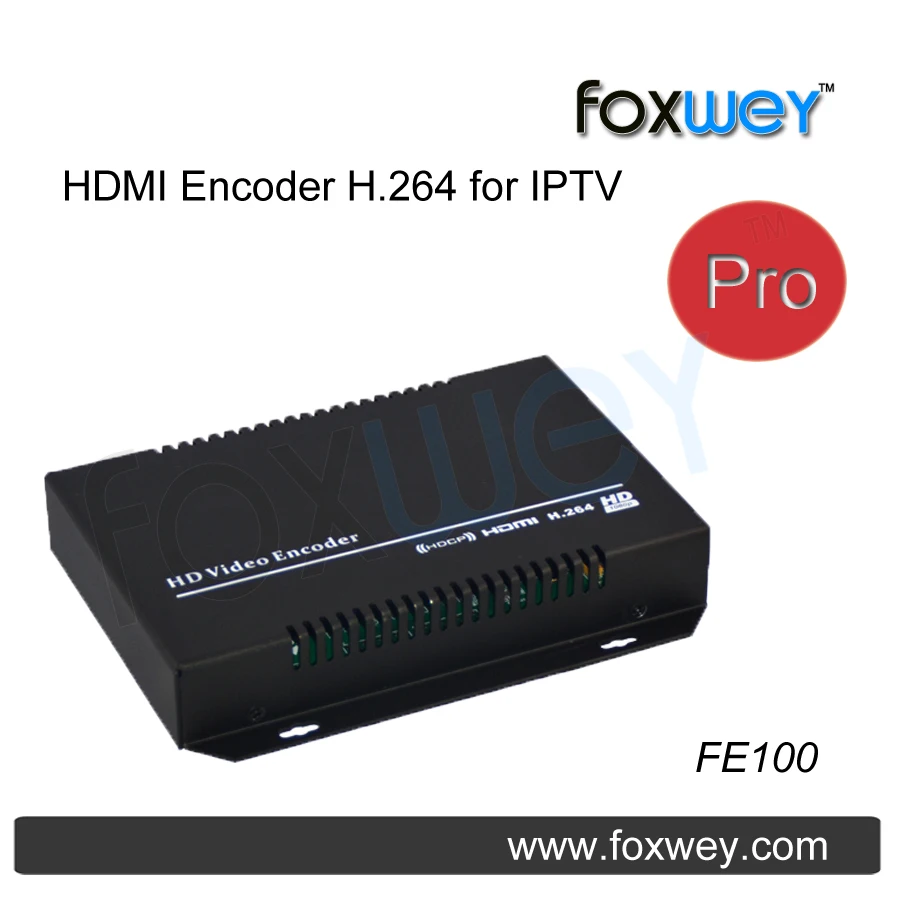 Доступный HDMI энкодер Pro для IPTV вещания веб-кастинга HD 1080P 60fps поддержка Wowza, Akamai CDN FOXWEY