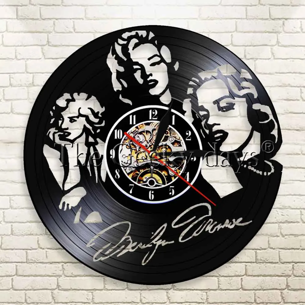 Wall Clock Home Decor Vinyl Record Decorative Lp Clock Modern Wall