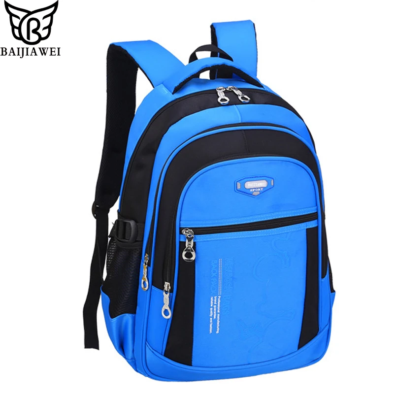 BAIJIAWEI 2019 Children Backpacks Primary School Bag For Students