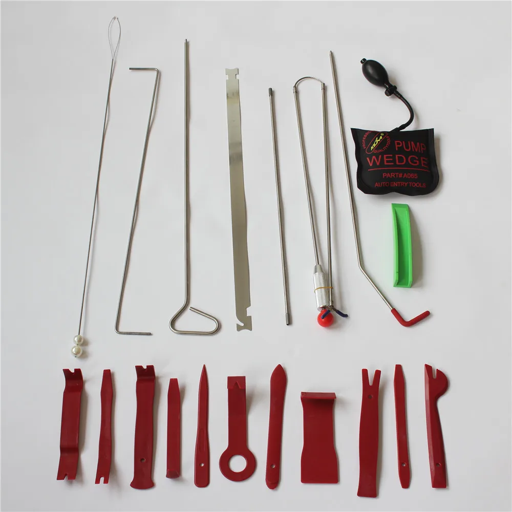 19p/set PDR HOOKS Auto Car Radio Panel Interior Door Clip Panel Pry Tool Trim Removal Opening Tool DIY Car Pry Repair Tool Kit A 19p/set PDR HOOKS Auto Car Radio Panel Interior Door Clip Panel Pry Tool Trim Removal Opening Tool DIY Car Pry Repair Tool Kit A