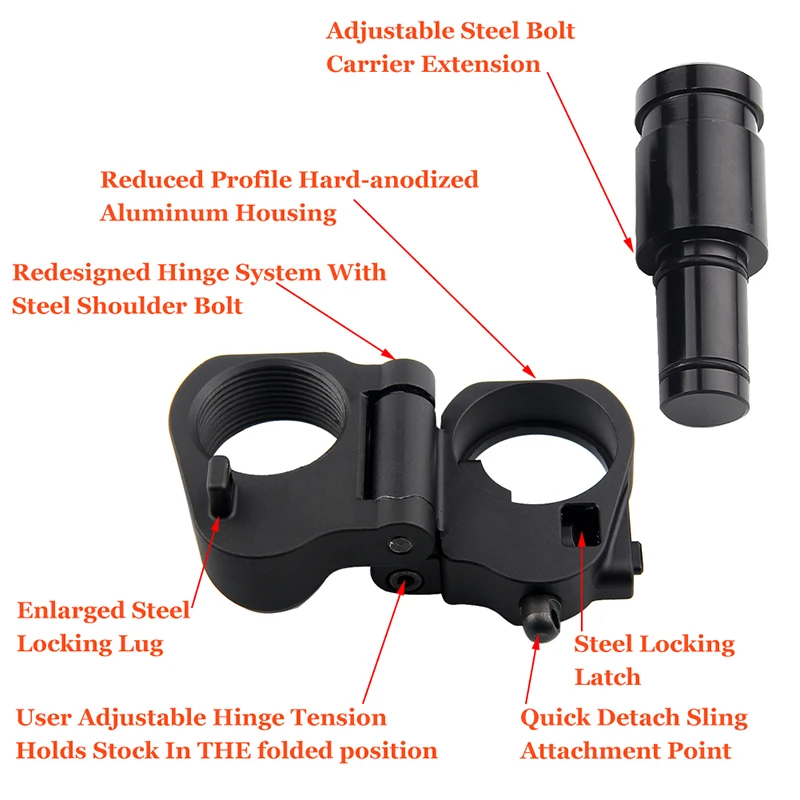 Тактический AR Складной Адаптер для M16/M4 SR25 серии GBB(AEG) Аксессуары для охоты для страйкбола RL2-0042