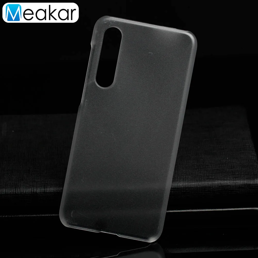 Матовая Пластик Coque 5.97For Xiaomi mi 9 SE чехол для Xiaomi mi 9 mi 9 SE 9Se mi 9se телефона чехол-лента на заднюю панель - Цвет: Transparent