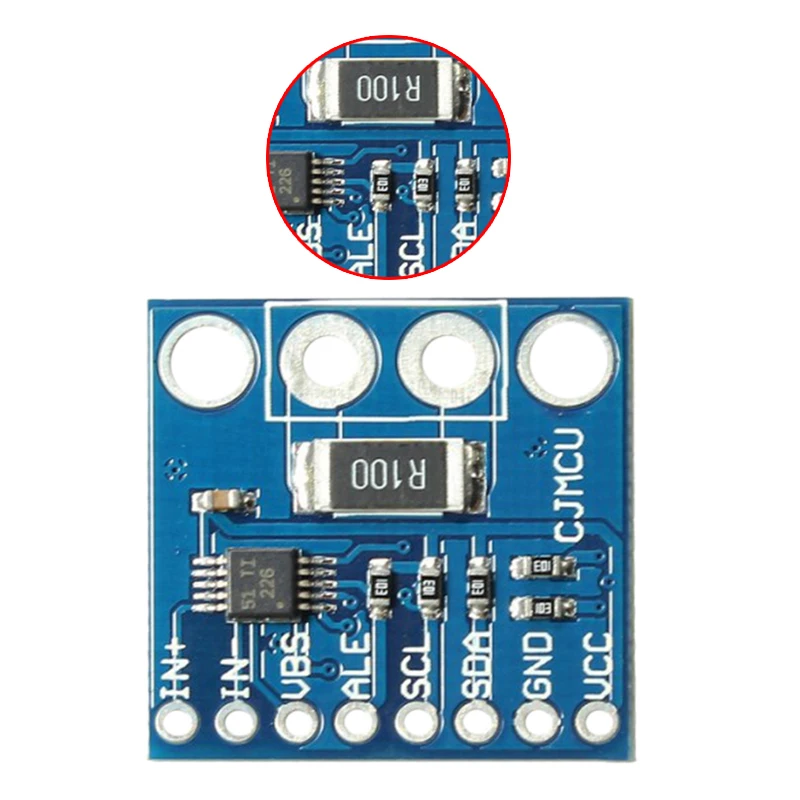 Ina226 двунаправленное Напряжение Ток мощность оповещения модуль монитора I2C Iic 36V