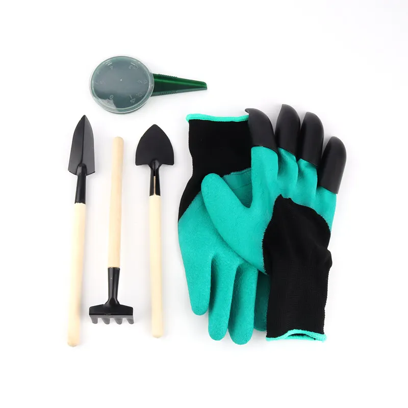 1 комплект сеялки мини инструменты Лопата ногтей защитные рабочие перчатки садовый набор легко копать сельского хозяйства домашний сад