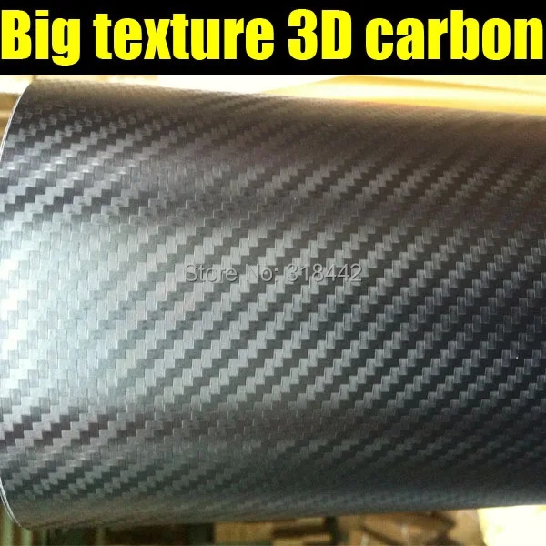 3d пленка из углеродного волокна с большой текстурой воздушными пузырьками