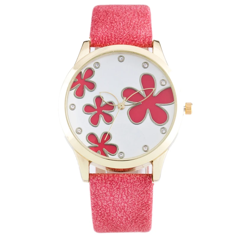 

Trendy Lucky Flower Women Watches 2016 Luxury Brand Quartz Watch Fashion Casual Wristwatch Relogio Feminino Hot Clock