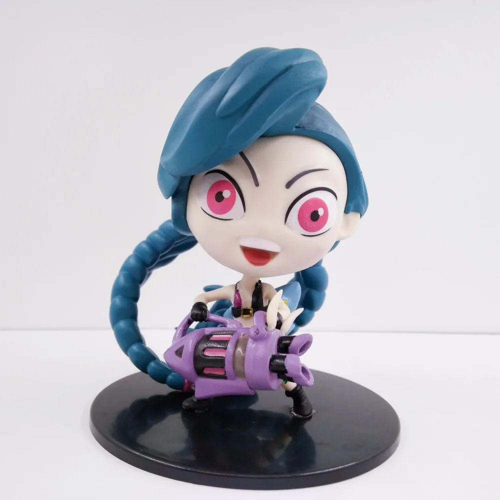 

10cm Game the Loose Cannon Jinx PVC Action Figure Collection Model Doll Toy Gift