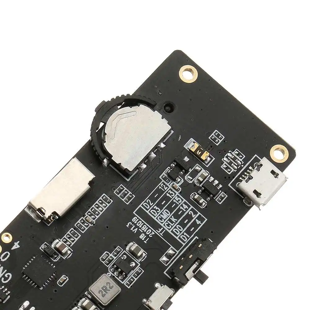 LEORY Wi-Fi bluetooth модуль 18650 Держатель батареи сиденье 2A предохранитель ESP32 4MB SPI Flash Reader REV1 TF 3D антенна