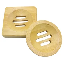 Деревянная натуральная бамбуковая мыльница держатели лотков хранения мыльница кожух планки ролла контейнер для ванной душевая пластина Ванная комната