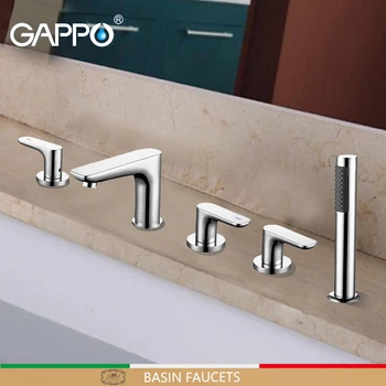 

GAPPO Bathtub faucets head taps bathroom rainfall shower deck mounted mixer shower taps bath shower rain shower sets