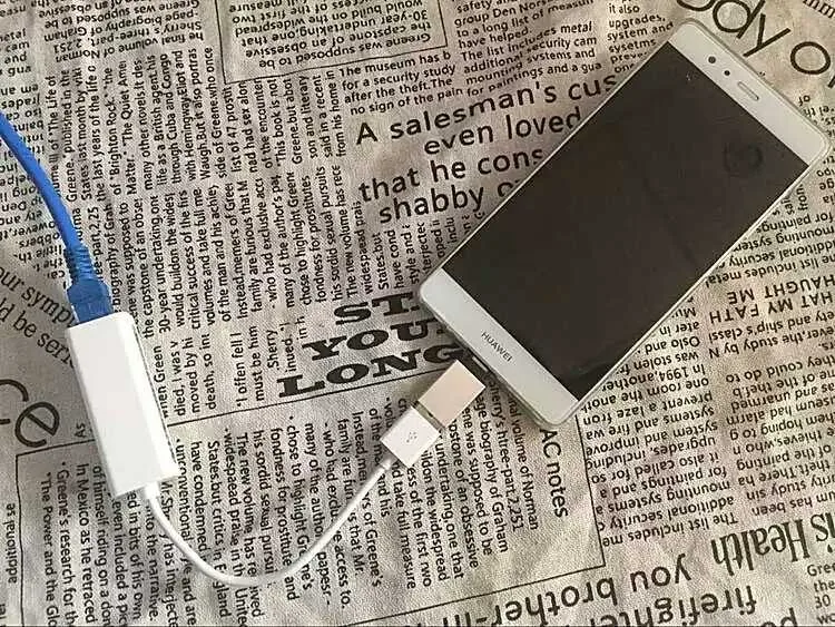 Высококачественная сетевая Ethernet карта сетевого адаптера типа C 10/100 RJ45 для Android