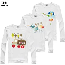 

High Quality Summer Cute Baby Boy Girl Long Sleeve Cotton T shirts Kids Infant Clothing Children T-shirt