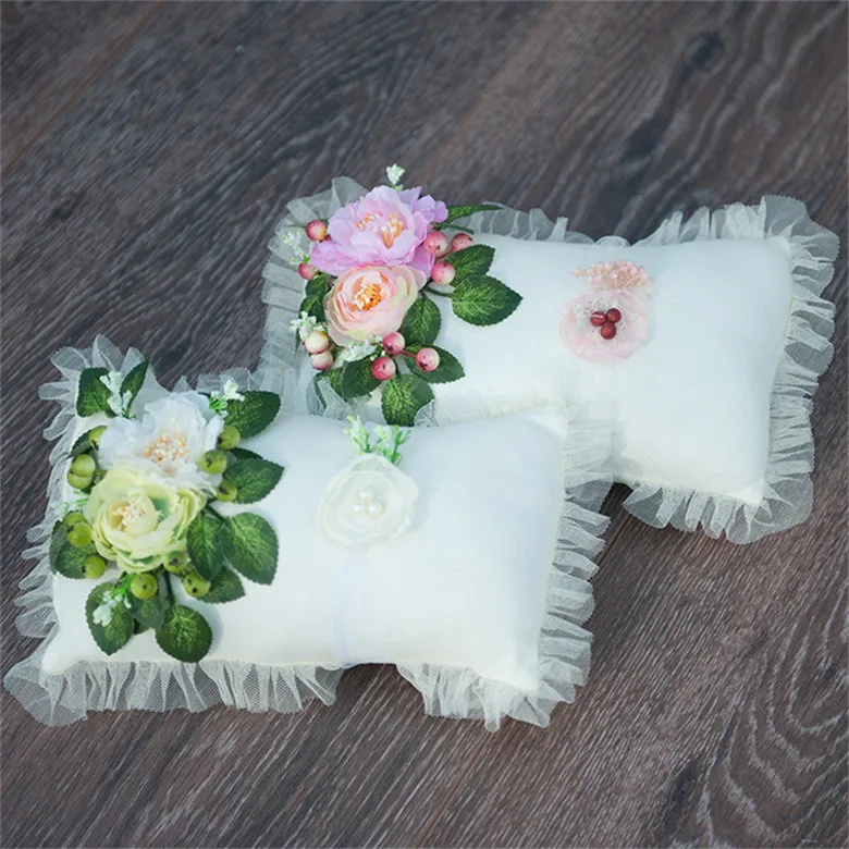 1 pink pillow Аксессуары для фотографирования новорожденных фон Подушка с цветами украшения вспомогательные реквизит студии Детские принадлежности для фотосъемки для девочек фотосессии - Цвет: 1 pink pillow