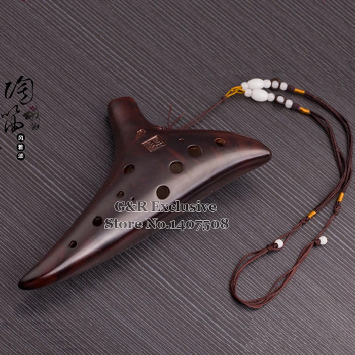 Zelda instrumento Musical Ocarina de 12 agujeros, instrumento Musical