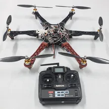 F05114-T F550 Дрон FlameWheel комплект с электронным регулятором скорости QQ HY пропеллеры для беспилотника ESC+ RadioLink 6CH TX RX