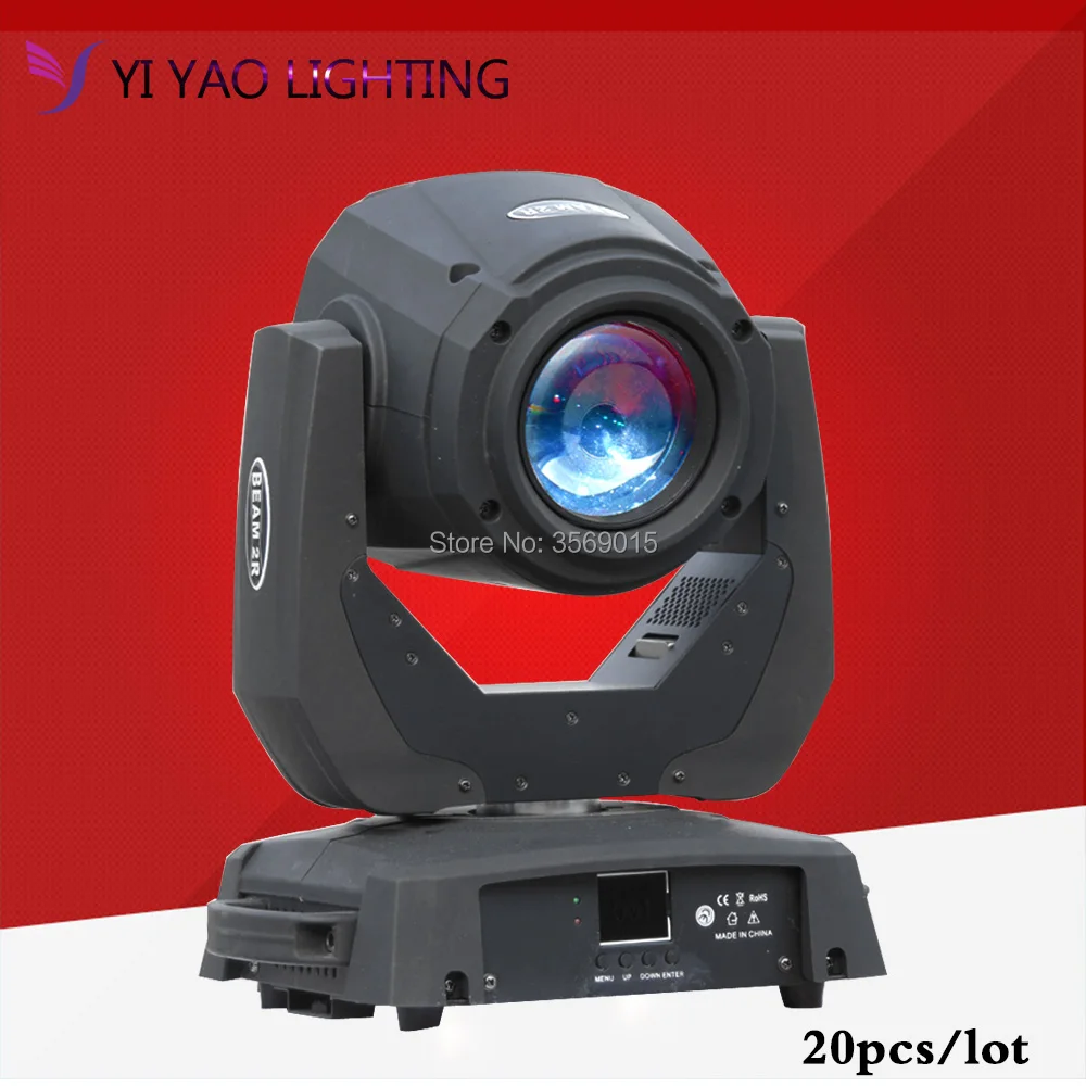 

20pcs/lot Sharpy LED 132W 2R 8-face prism Moving Head Lighting DMX512 Multi Function Spot Enlarge DJ