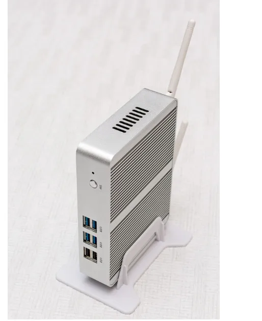Безвентиляторный Nuc Core i5 7200U i3 7100U DDR3L память Мини ПК Linux ОС Windows 10 Графика HD 620/520 4 к