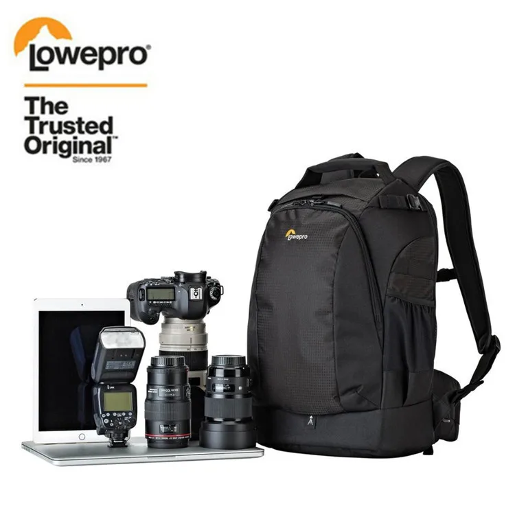 Новинка Lowepro флипсайд 400 AW II цифровая фотокамера DSLR/SLR объектив/Вспышка рюкзак сумка+ Всепогодная крышка