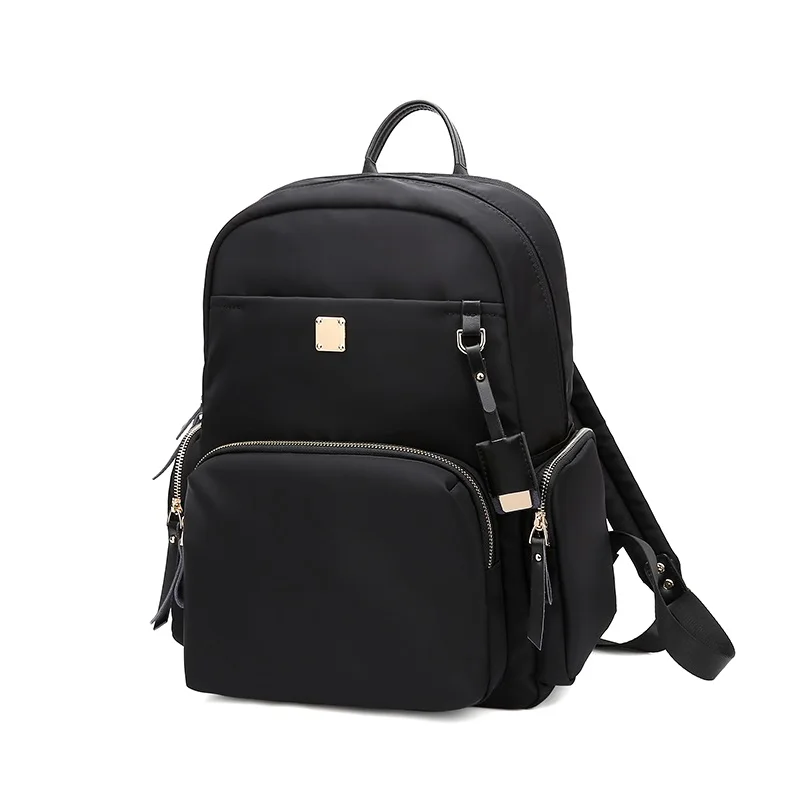  STHEFI Women's Business Style Nylon Backpack Compatible with 14 Inches 13 Inches Laptop Carry-All T