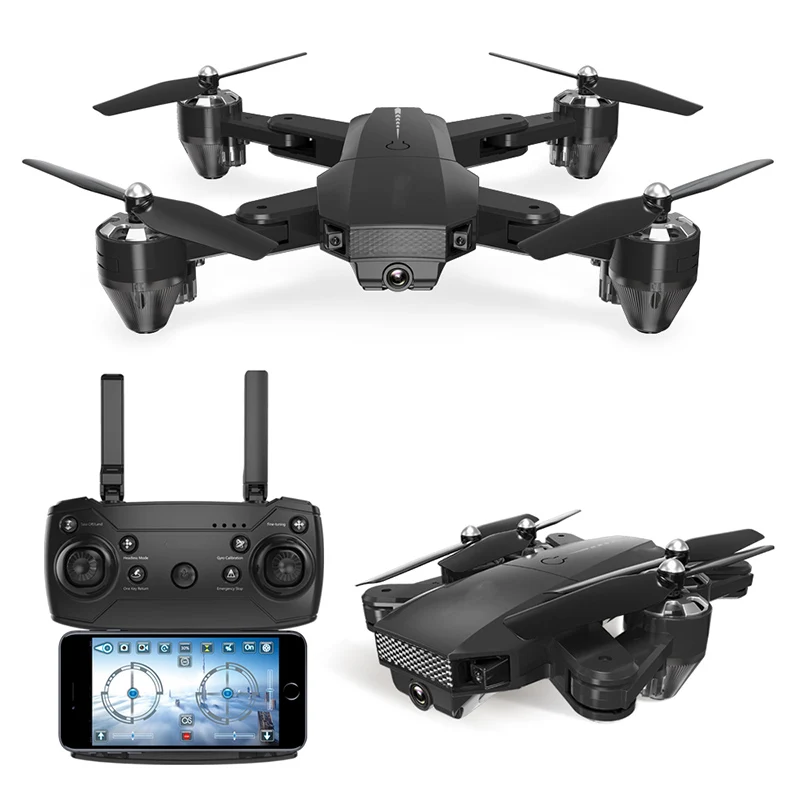 

Foldable Cheap RC Helicopters with LED Light RC Drone HD WiFi FPV Altitude Hold Mode rc Quadcopter toys for birthday
