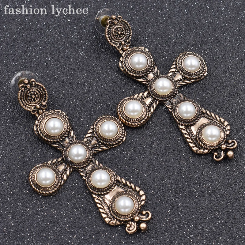 Gold Oversize Earrings And Get Free Shipping On Aliexpress