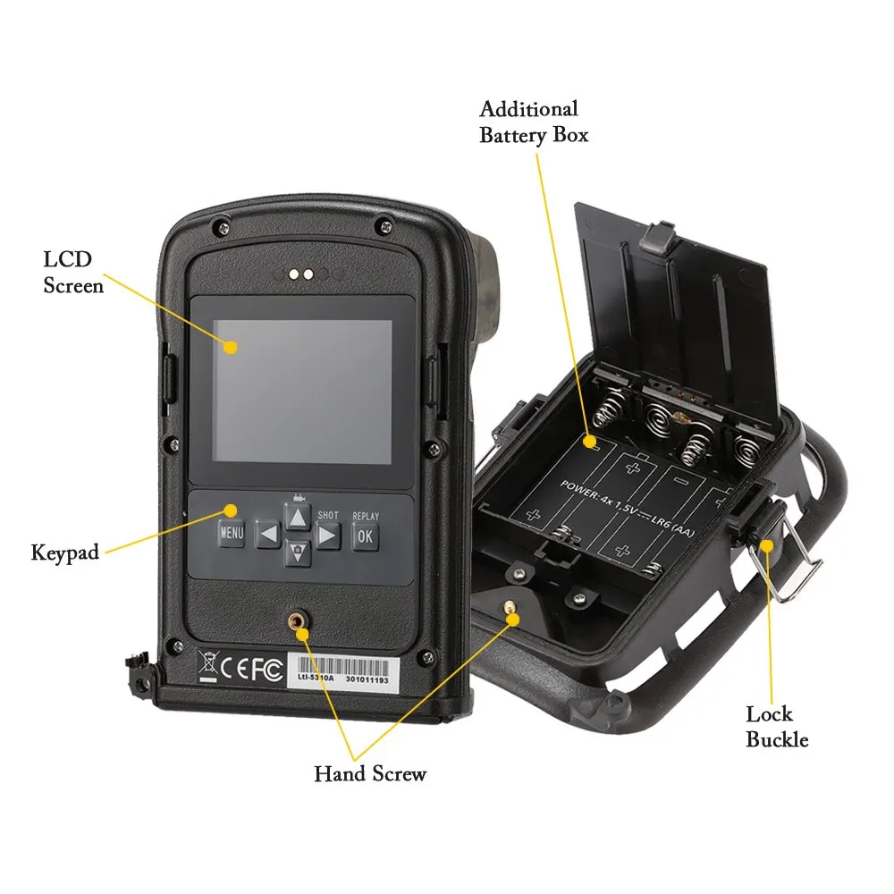 Дождь доказательство Trail игра «разведка» Дикая Охота 12MP HD цифровой Камера 940nm ИК светодиодный видео Регистраторы 5310A