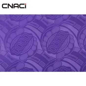 

CNACI Purple Dress Fabric African Bazin Riche West African Fabric 10 Yards New Product Polyester Guinea Brocade African Fabric