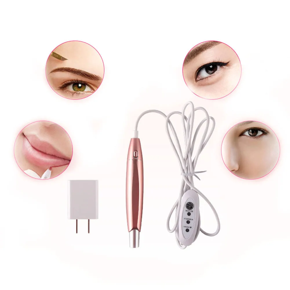

High Quality Tattoo Machine Pen Permanent Makeup Cosmetics For Eyebrows Eyeliner Lip Tool Kit Dropshipping