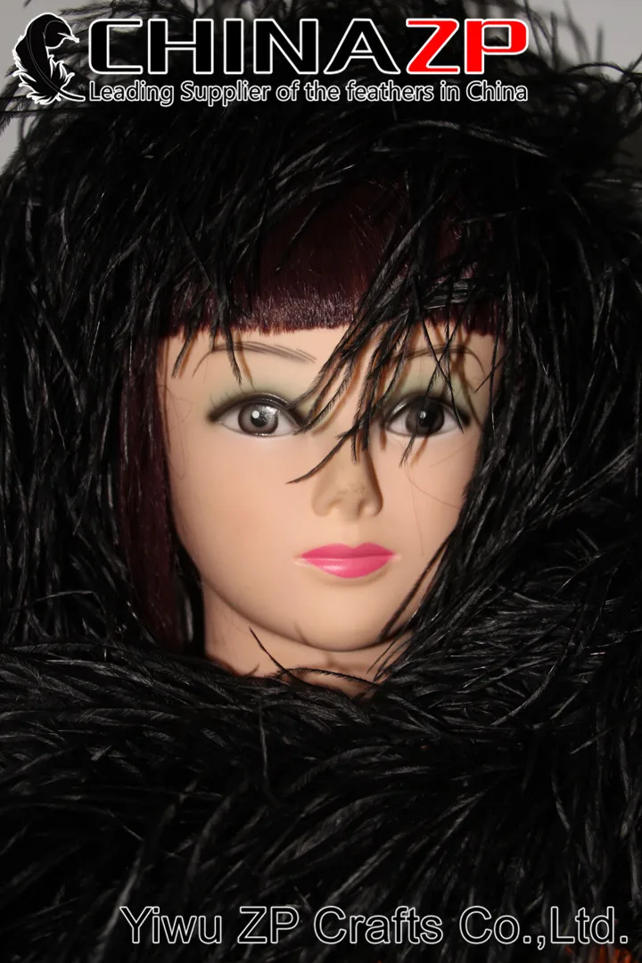 black ostrich feathers boa (4)