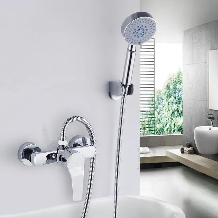 Buy 2015 new bathroom shower mixer set with hand