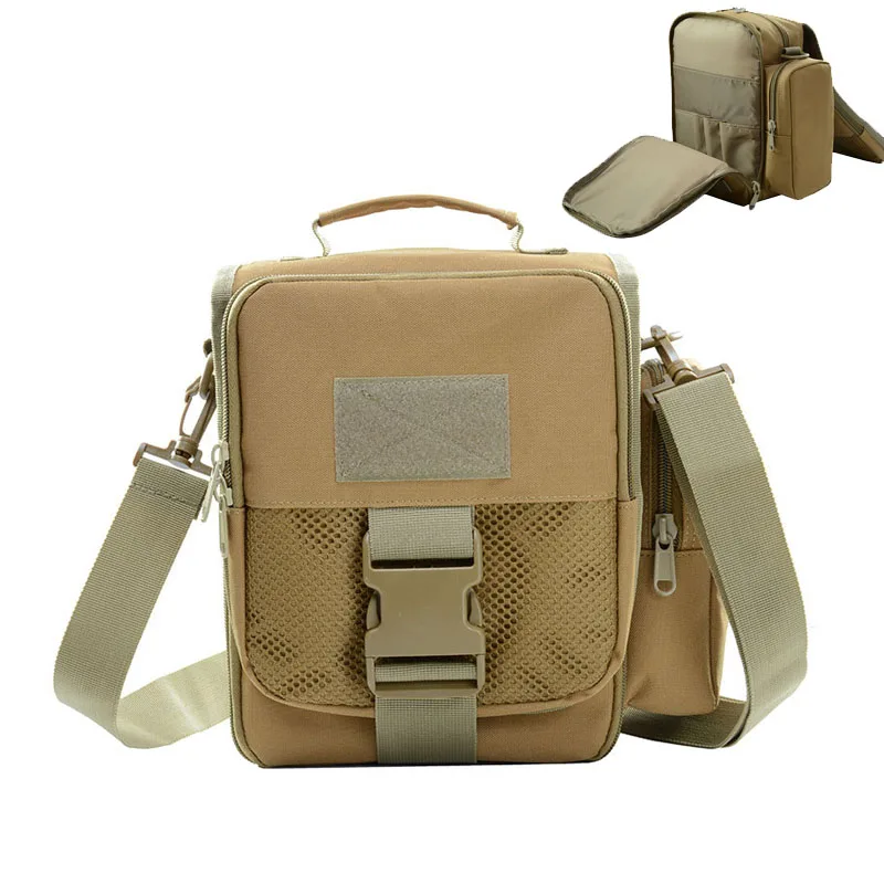 

600D Large Capacity Chest Bag Hunting Shoulder Bag Riding Pockets Military Nylon Camping Portable Tote Camouflage Tactical Bag