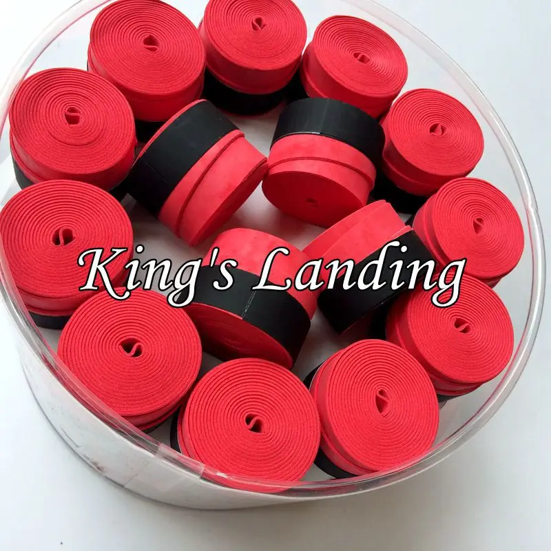 Prix pour Livraison gratuite 60 pcs/lotTennis grip OEM/AA (Rouge) de tennis surgrip, poignée de badminton, badminton surgrip Prix pour Livraison gratuite 60 pcs/lotTennis grip OEM/AA (Rouge) de tennis surgrip, poignée de badminton, badminton surgrip