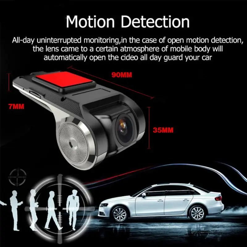 

Full HD 720P Car DVR Camera Auto Navigation Recorder Dash Camera G-Sensor ADAS Video