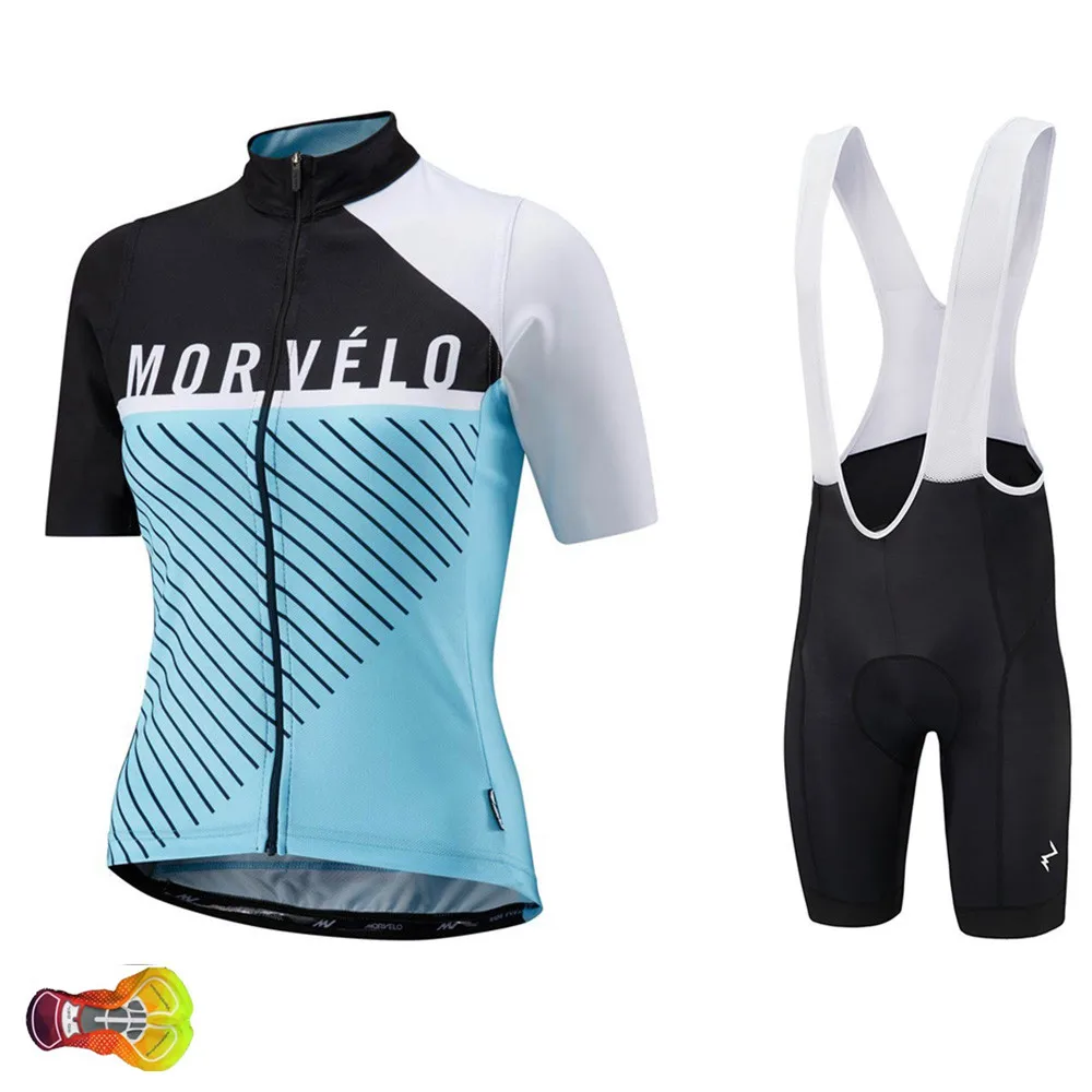 Morvelo Pro Team Велоспорт Джерси для женщин с коротким рукавом горный велосипед одежда для велоспорта uniformes ropa ciclismo mujer - Цвет: as picture9