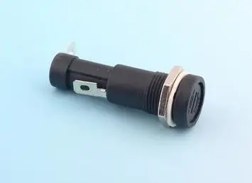 

R3-9 R3-9A 6*30 мм 15A 250 В черный держатель предохранителя x 100 шт.