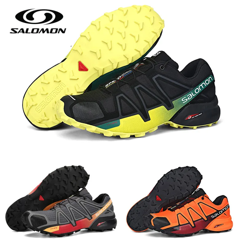 

Salomon Speed Cross 4 CS III Shoes zapatos hombre Sneakers Men sapato masculino Speedcross Salomon Sport running Shoes 40-46 Hot