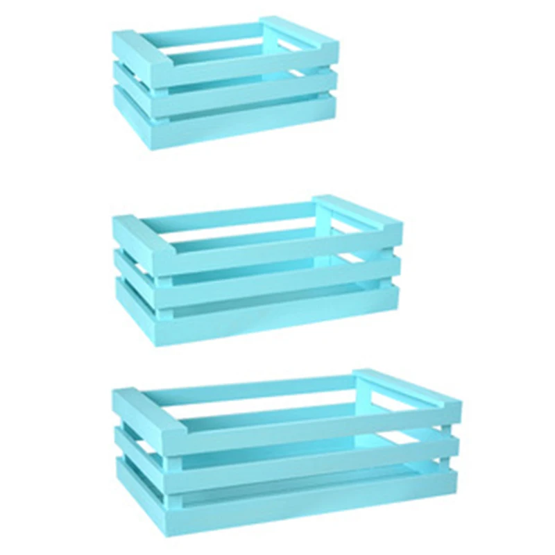 

SWEETGO Wood Storage Rack Wedding Cake Table Supplier Macaroon Color Display Tools Home Decoration Wood Frame Scenery Props