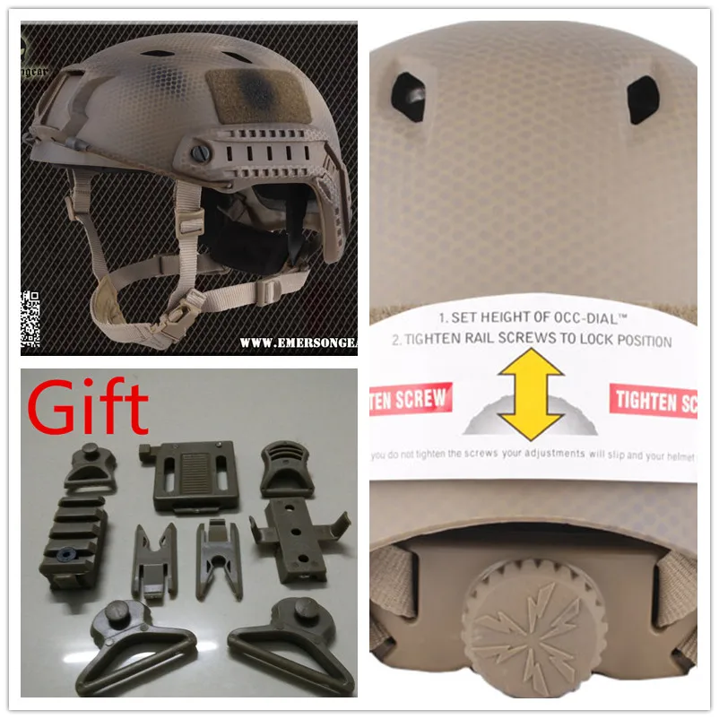 EMERSON FAST HELM BJ TYP UNS Navy Seal Angepasste version EM5659C Kostenloser versand