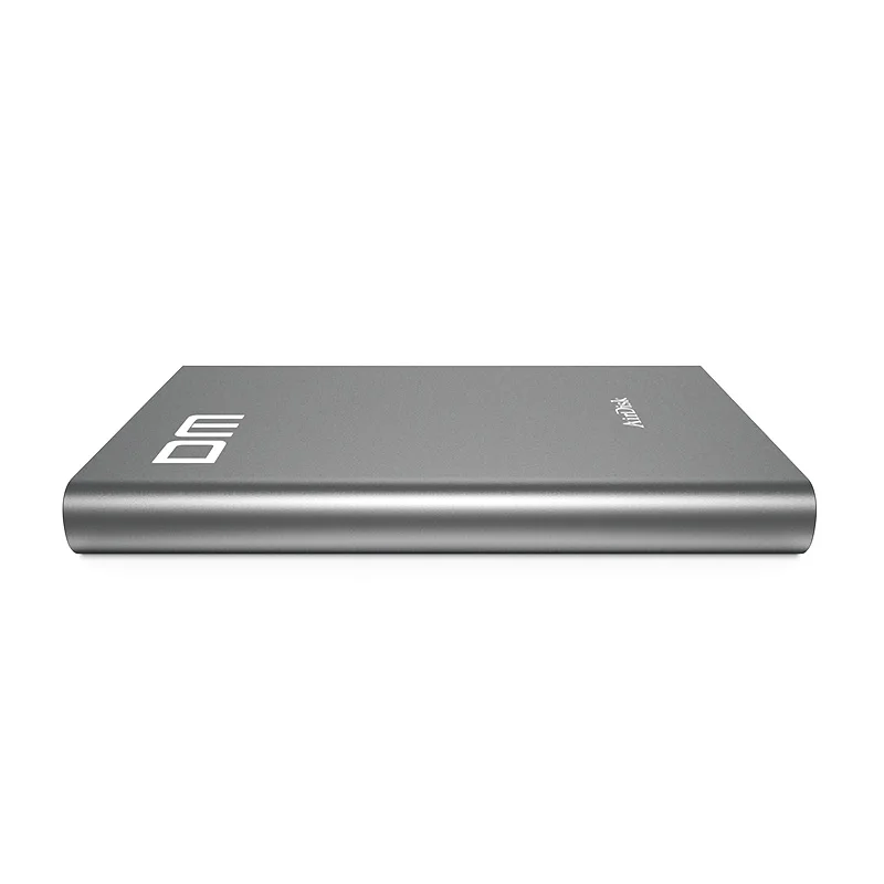 DM T2 inalámbrico WiFi disco duro portátil carcasa USB3.0 a SATA de 2,5 pulgadas HDD SSD gris oscuro Color de diseño de moda - 6