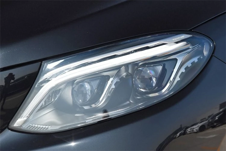 Для Mercedes-Benz W292 GLE300 GLE400 GLE450 Автомобильные фары прозрачные линзы Авто оболочка Крышка