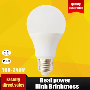 

LED Lamps E27 led bulb B22 110V 220V Light Bulb Smart IC Real Power 18W 15W 12W 9W 5W 3W High Brightness Lampada LED Bombillas