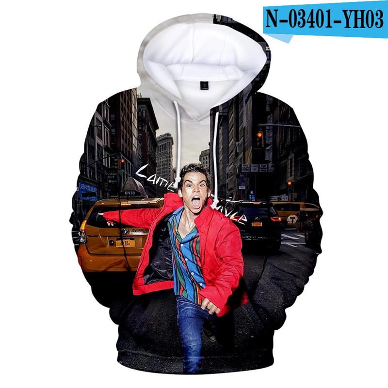 

2019 Popular Rip Memorial Hoodie Men Cameron Boyce 3d Printed Hoodies Hooded Sweatshirts 3d Pullover Oversized Streetwear Man