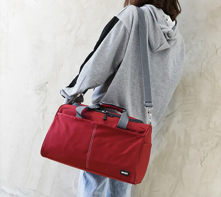 Мужские дорожные спортивные сумки легкая багажная деловая сумочка в форме цилиндра женская уличная спортивная сумка через плечо Наплечная Сумка LGX64