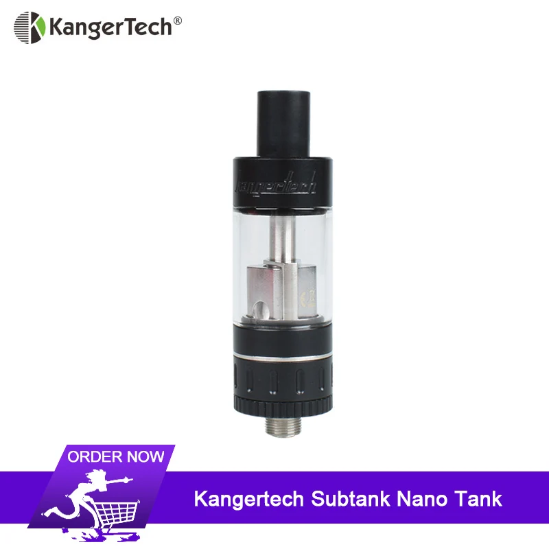 

Original Kanger Subtank Nano Atomizer Kit 3.0ml Pyrex Tank OCC Coil Kangertech Subtank Clearomizer Ajustable Air Valve