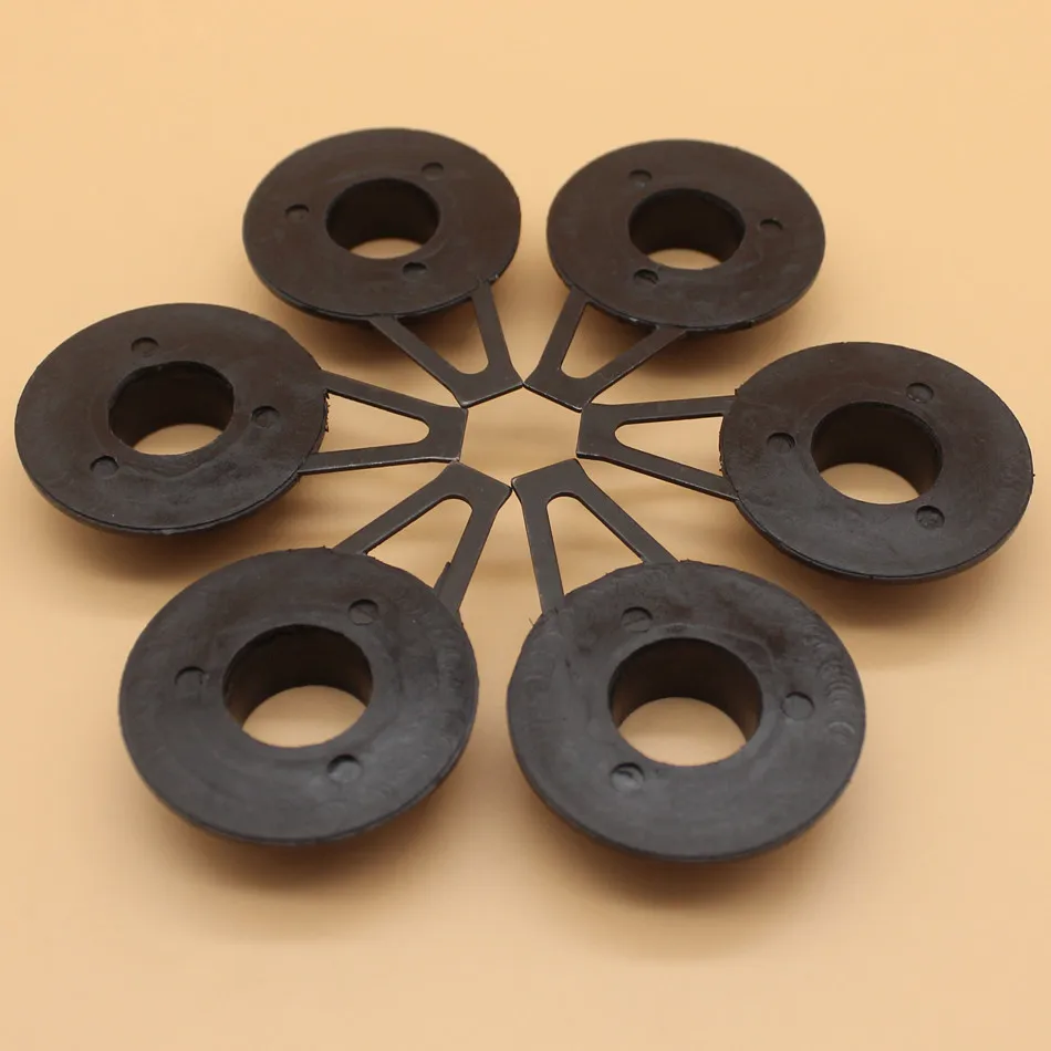 6Pcs/lot Oil Pump Worm Gear For HUSQVARNA 365 372 372XP 362 371 Chainsaw Replacement Parts 503 75 61-02