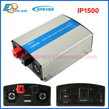 

EPever 1500W Pure Sine Wave Inverter 12V/24V Input 110VAC 120VAC 220VAC 230VAC Output 50HZ 60HZ High Efficiency Converter IP1500