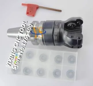 Новинка BT30 FMB27 45L M12 и Φ 80-27-5T лицевая фреза cuter + 10 шт. 8R RDMX1604MOTN карбидные вставки